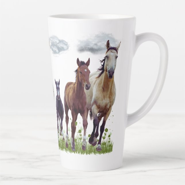 Horses in a Meadow Mug (Right)