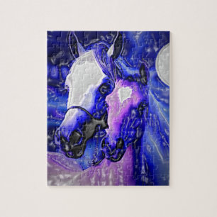 Horses in Love Jigsaw Puzzle