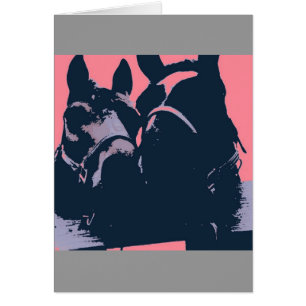 Horses in Love Pop Art