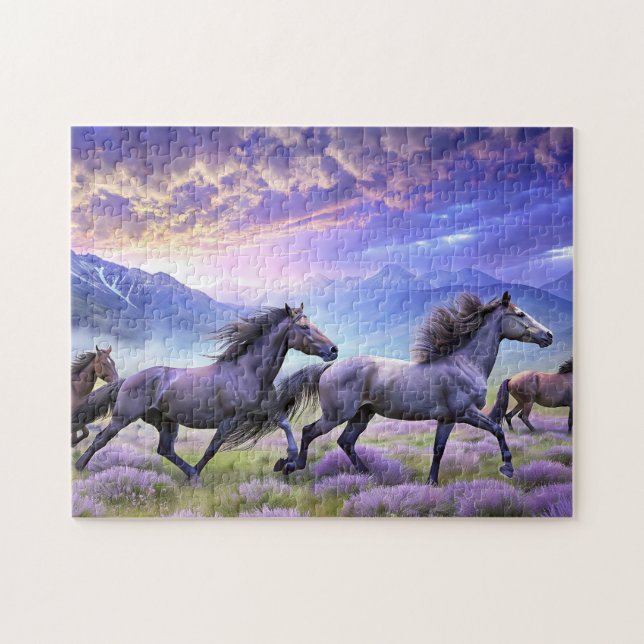 Horses  jigsaw puzzle (Horizontal)