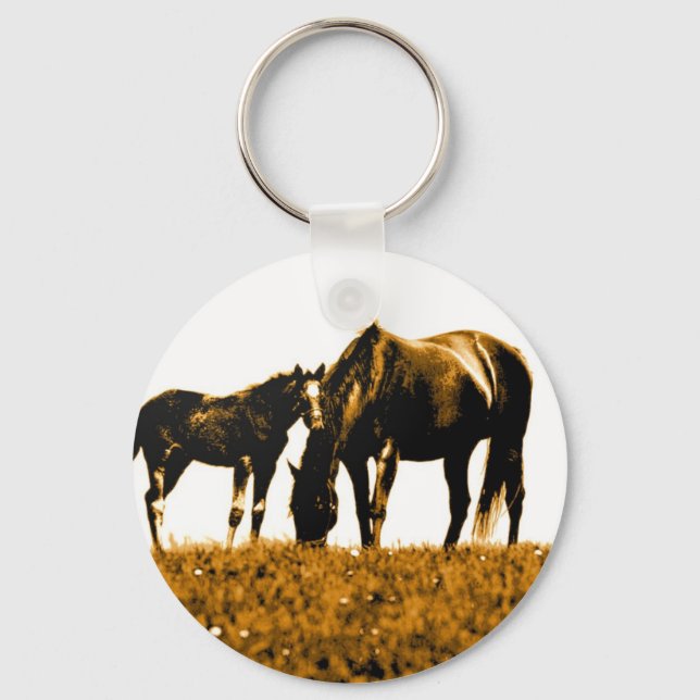 Horses Key Ring (Front)