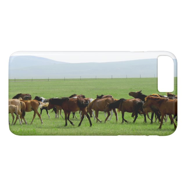 Horses Landscape Photo Case-Mate iPhone Case (Back (Horizontal))