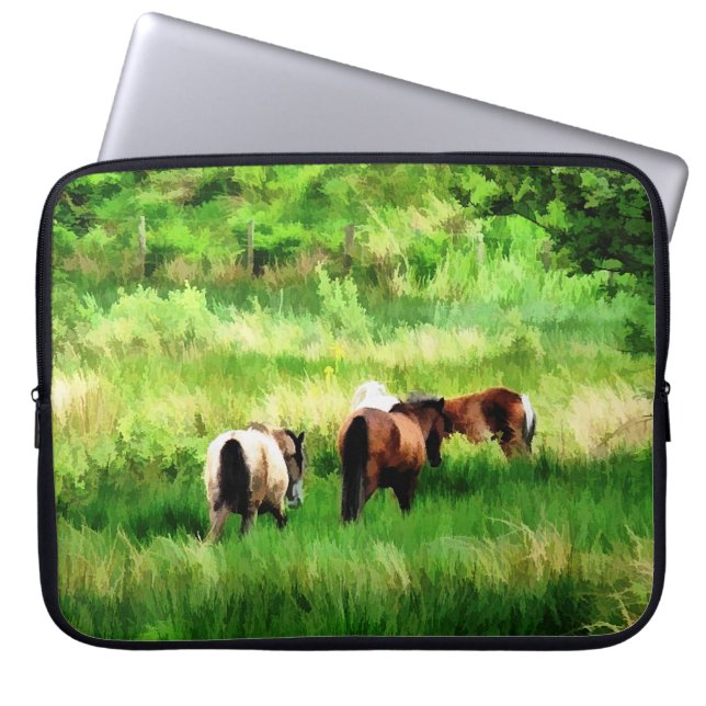 HORSES LAPTOP SLEEVE (Front)