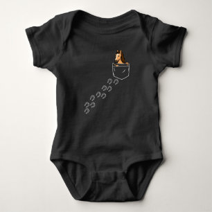 Horses Lover Equestrian Riding Pocket Horse Baby Bodysuit