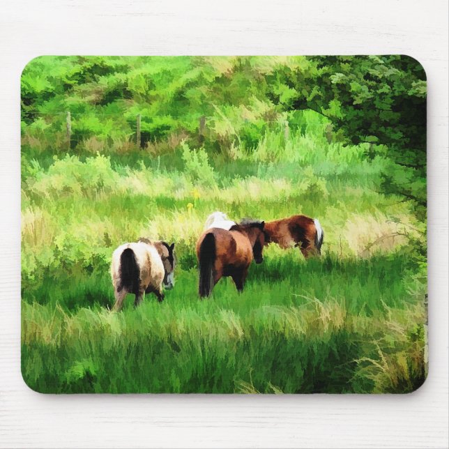 HORSES MOUSE PAD (Front)