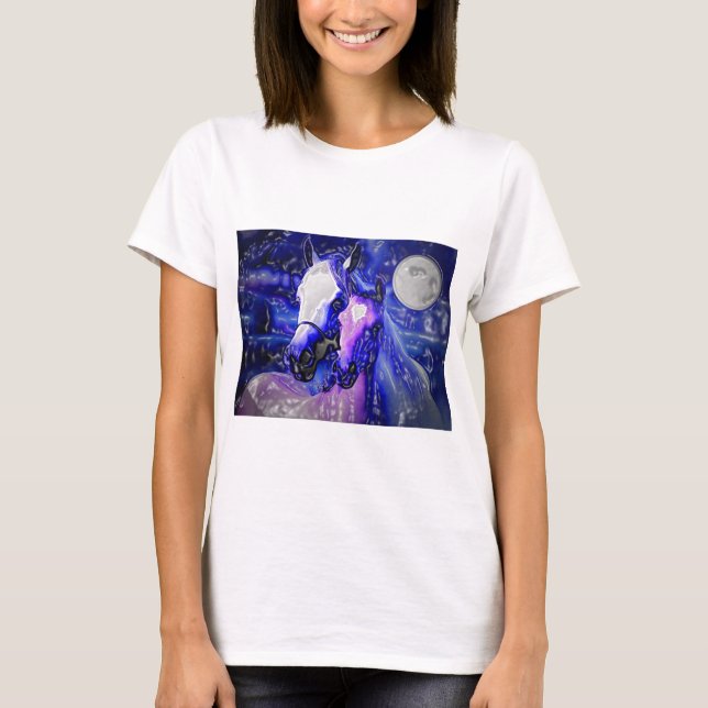 Horses & Night T-Shirt (Front)