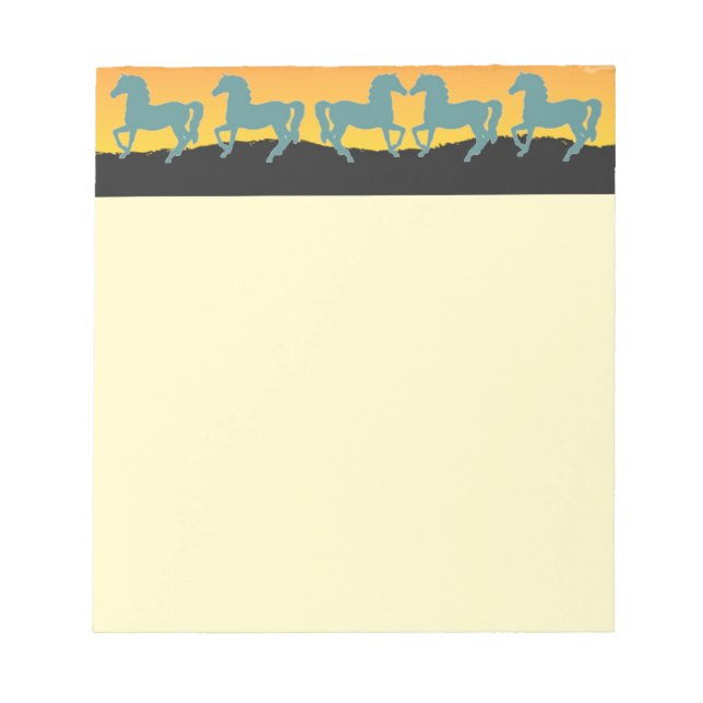 Horses NotePad (Front)