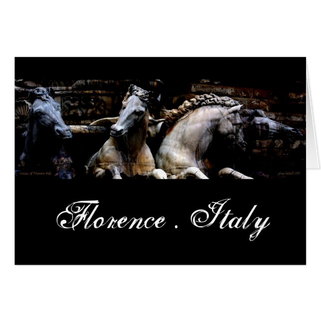 Horses of Florence II (Front Horizontal)