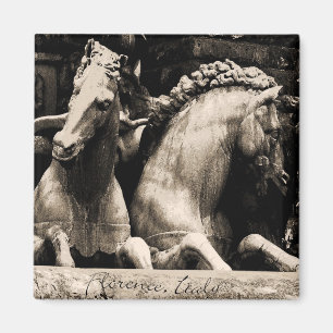 Horses of Florence, Italy Magnet
