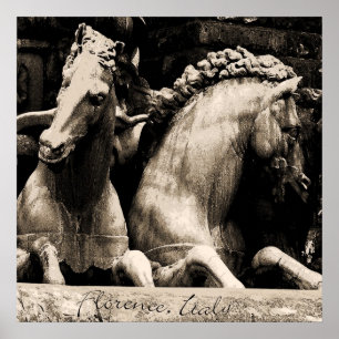 Horses of Florence Print