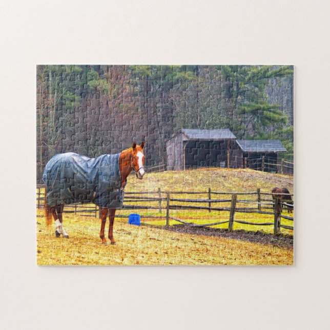 Horses of New Hampshire. Jigsaw Puzzle (Horizontal)
