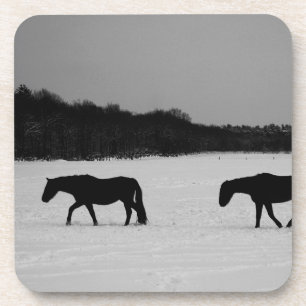 Horses On Snow coastercn Coaster