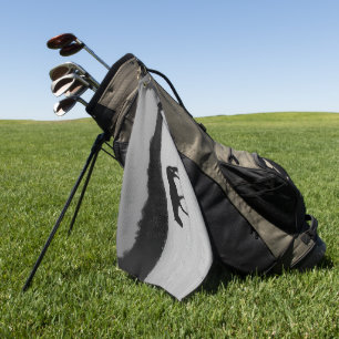 Horses On Snow gta Golf Towel