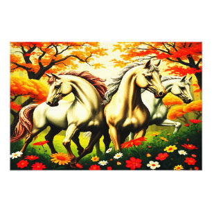HORSES PARADISE PHOTO PRINT