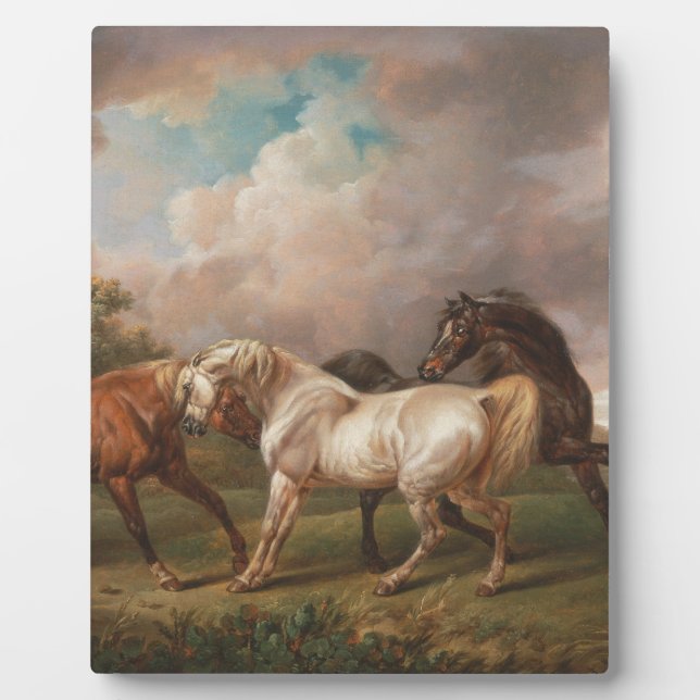  Horses  Plaque (Front)