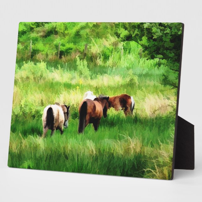 HORSES PLAQUE (Side)