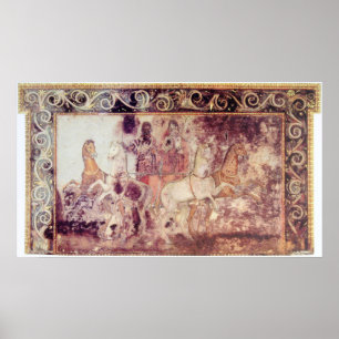 Horses Rider – Hades Persephone – Hellenistic Poster