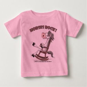 Horses Rock! Baby T-Shirt