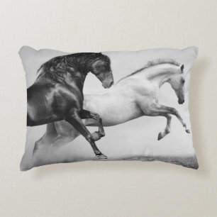 Horses Run Decorative Cushion