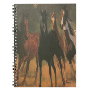 Horses Spiral Notebook