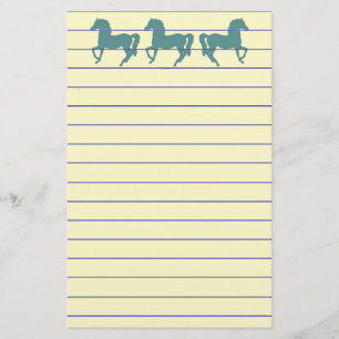 Horses Stationery