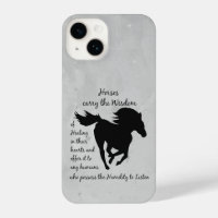 Horses teach us Wisdom Totem Spirit Animal