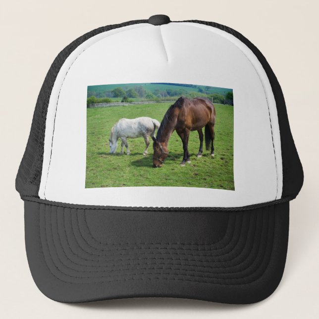Horses Trucker Hat (Front)