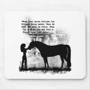 Horses- You Are Loved Mouse Pad