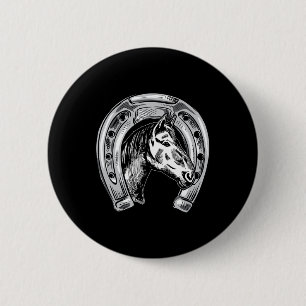 Horsescute Ss Cute Ss Horse Horseback Riding Lover 6 Cm Round Badge
