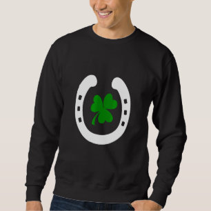 Horseshoe And C Fun St Pats Saint Patricks Day L Sweatshirt