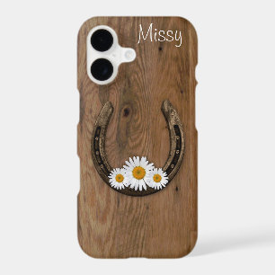 Horseshoe and Daisies iPhone X Case