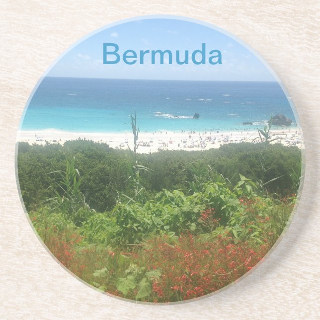 Horseshoe Bay Beach, Bermuda Coaster (Front)