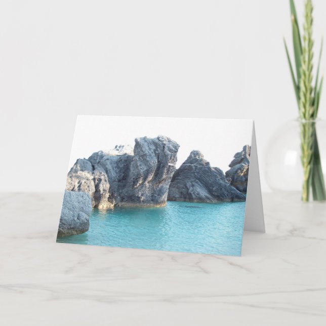 Horseshoe Beach Bermuda Card (Front)