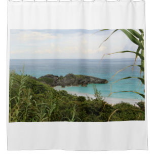 Horseshoe Beach, Bermuda Shower Curtain