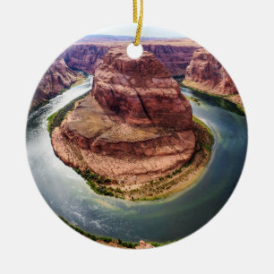 Horseshoe Bend, Arizona  Ceramic Ornament