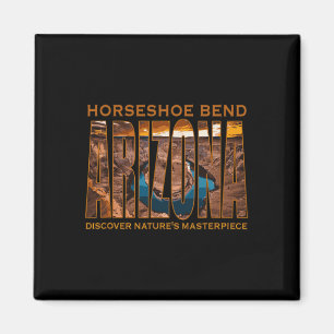 Horseshoe Bend Arizona Desert Hiking Rv Travel Fam Magnet