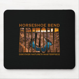 Horseshoe Bend Arizona Desert Hiking Rv Travel Fam Mouse Pad