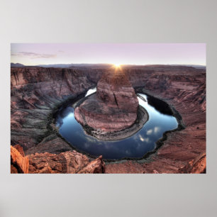 Horseshoe bend, Arizona Poster