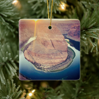 horseshoe bend, AZ Ceramic Ornament