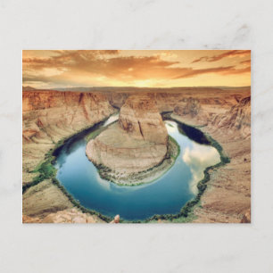 Horseshoe Bend Caynon Postcard
