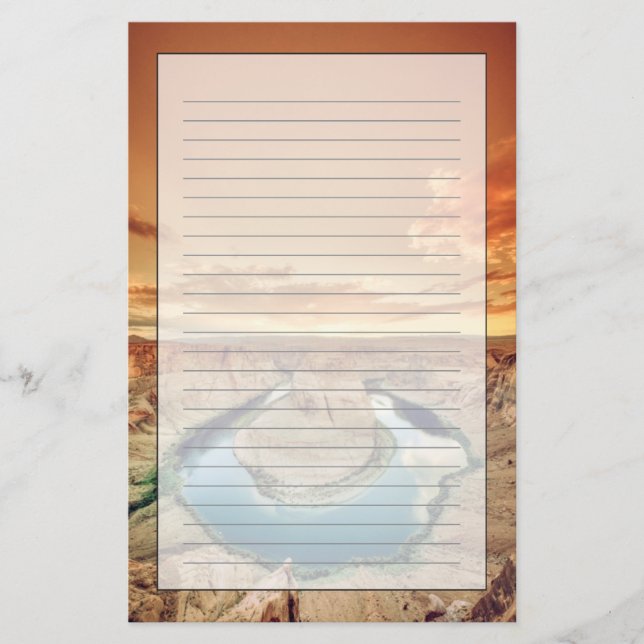 Horseshoe Bend Caynon Stationery (Front)