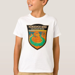 Horseshoe Bend Colorado River Vintage  T-Shirt