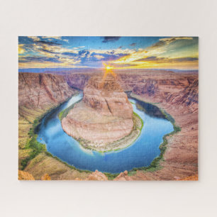 Horseshoe Bend, Page, Arizona, United States Jigsaw Puzzle