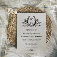Horseshoe Cactus Western Country Photo Wedding