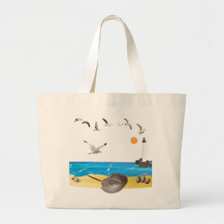 Horseshoe Crab Beach Tote Bag
