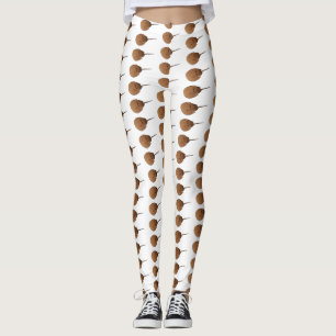 Horseshoe crab cartoon illustration leggings