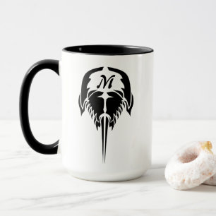 Horseshoe Crab in Tribal Tattoo Style Mug