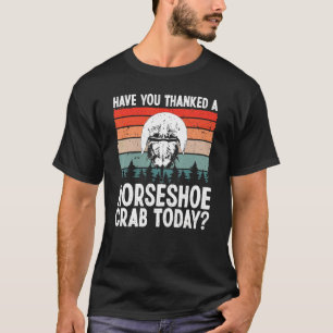 Horseshoe Crab  Old Crab Species Ocean Science Ent T-Shirt
