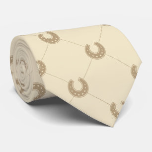 Horseshoe Diamond Tie