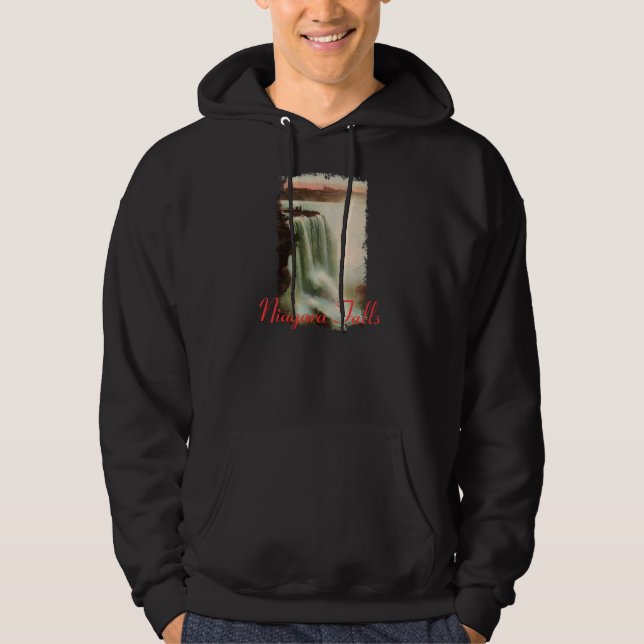 Horseshoe Falls at Niagara Hooded Sweatshirt (Front)